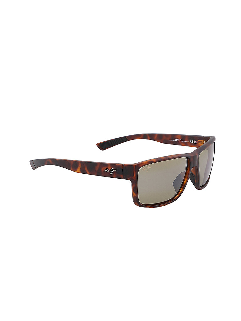 Maui Jim Lunettes De Soleil Polarisées Uila Matte Dark Havana / Black Maui HT™/CAT2 Homme